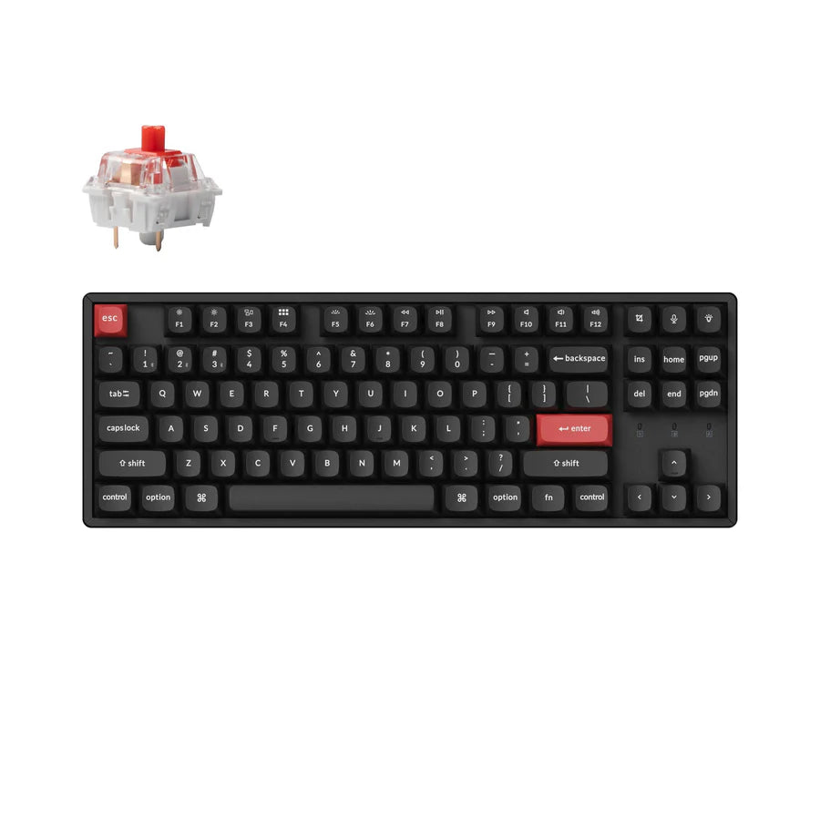 Teclado mecánico inalámbrico Keychron K8 Pro QMK/VIA 