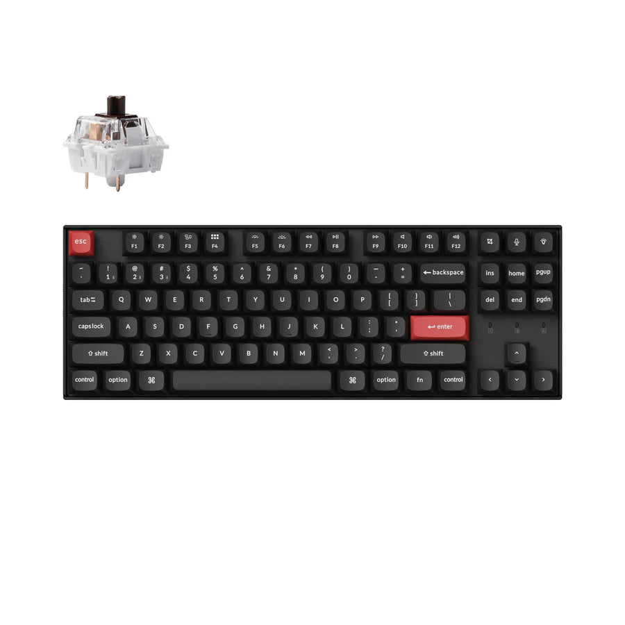 Teclado mecánico inalámbrico Keychron K8 Pro QMK/VIA 