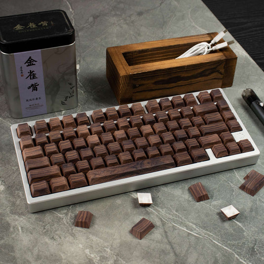 Walnut - 136 PBT ISO Keycap Set Cherry Profile For MX Switches