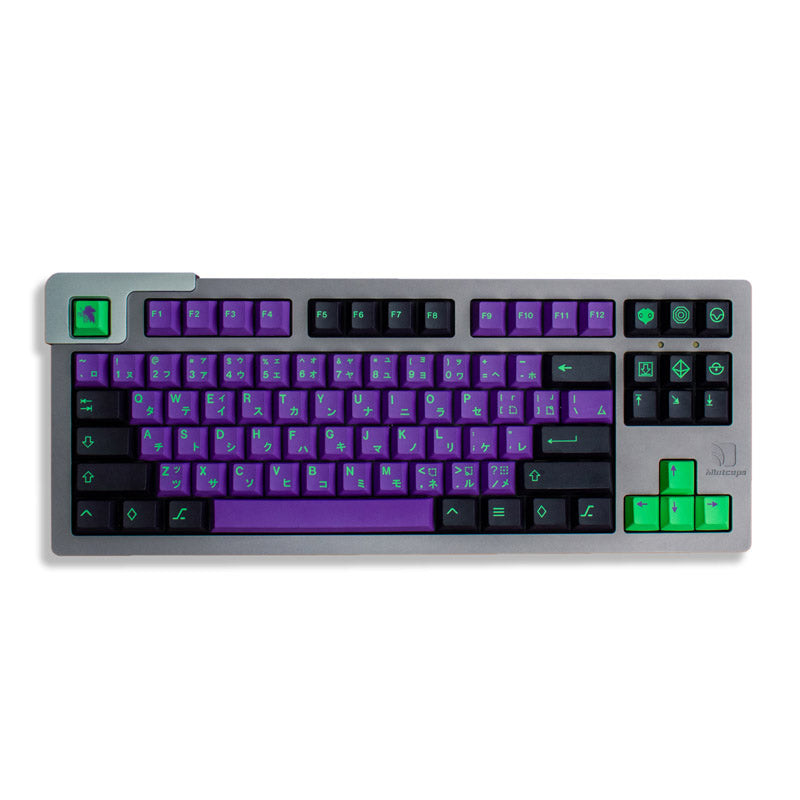 Mecha-01 - Juego de teclas con perfil de cereza ANSI/ISO PBT de 129 teclas