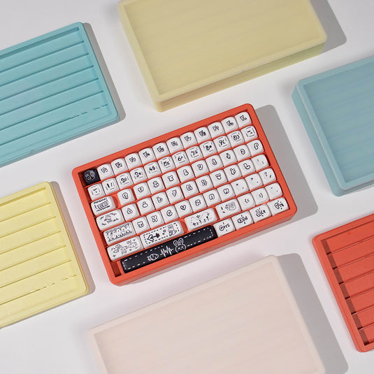 Multi-Layer Keycaps Storage Box – Dustproof & Stackable Boxes