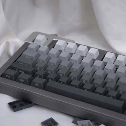 Grey Gradient - 125 Cherry ANSI Keycap Set