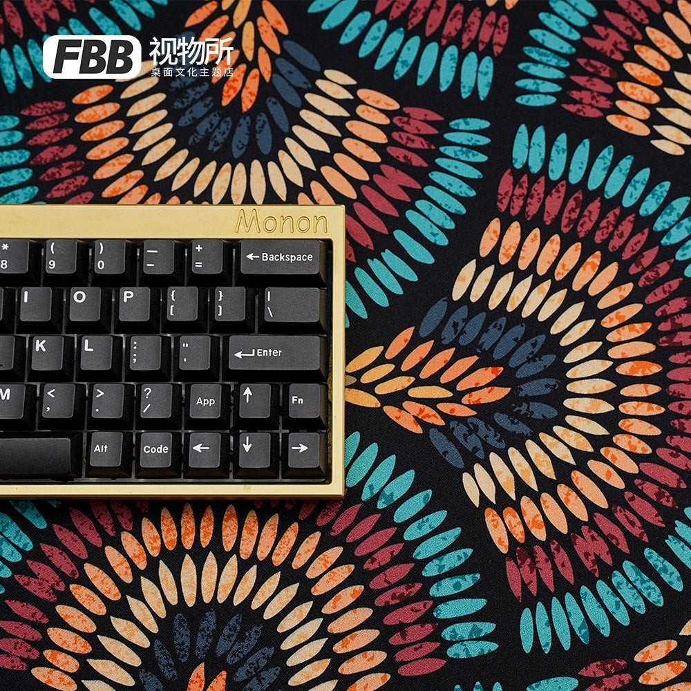 FBB Vision Ethnic Style Oversized Desk Mat