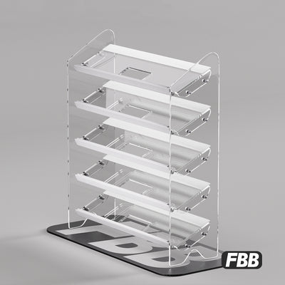 FBB Acrylic Multi-Layer Inclined Display Stand