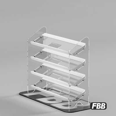 FBB Acrylic Multi-Layer Inclined Display Stand