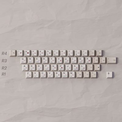 80Retros - Game 1989 Heritage PBT Keycap Set