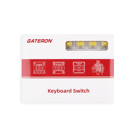 Gateron Milky Yellow Pro Linear Switches