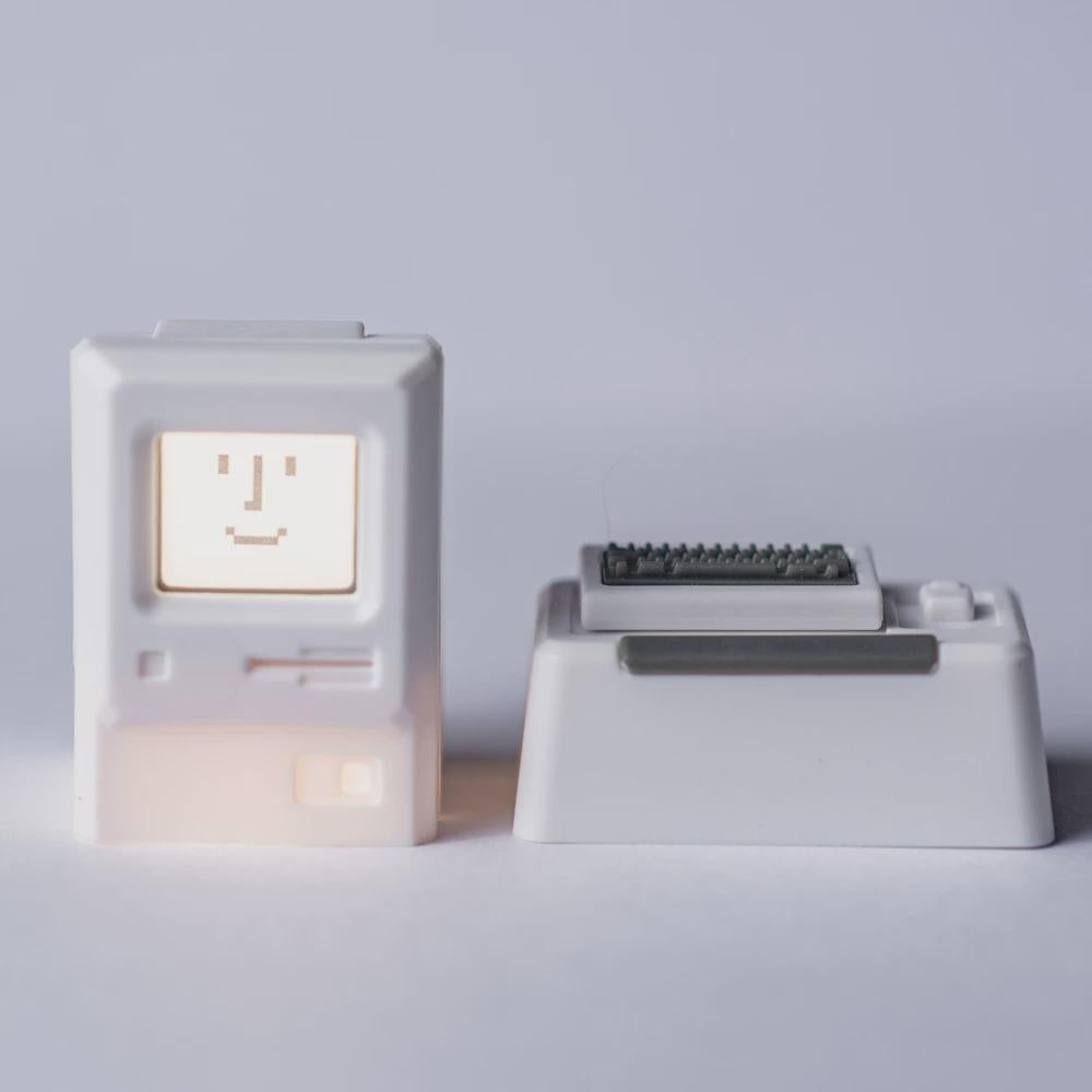 Macintosh-Inspired Keycap – Classic Retro Design