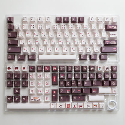 Barbecue – 142-Key PBT Cherry Profile ANSI Keycap Set