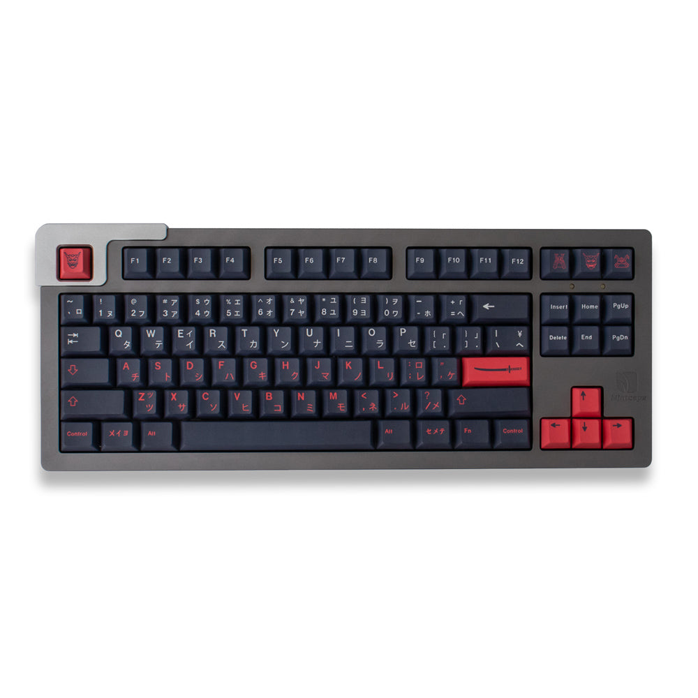 Bushido – 136-Key Cherry Profile PBT ANSI/ISO Keycap Set