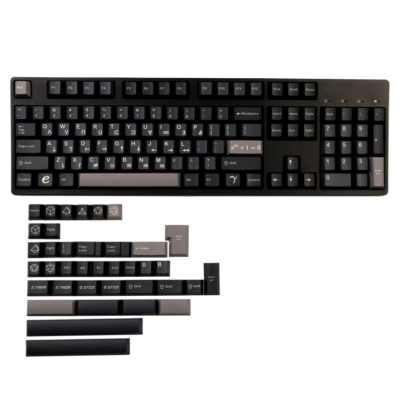 Euler – 138-Key Cherry Profile ANSI/ISO Keycap Set