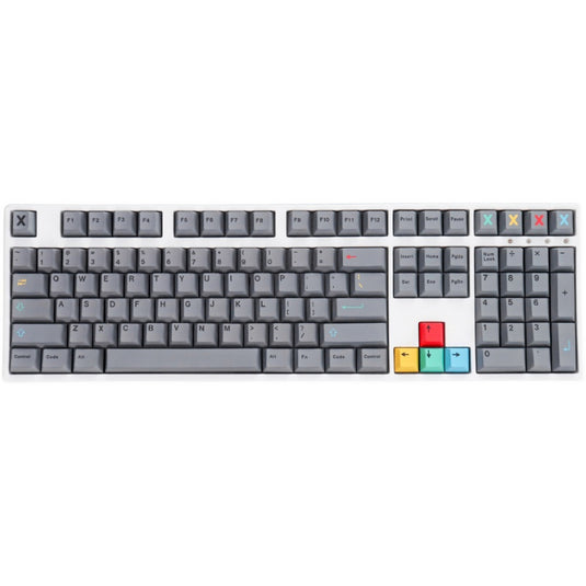 Dualshot 129-Key Cherry Profile ANSI/ISO Keycap Set