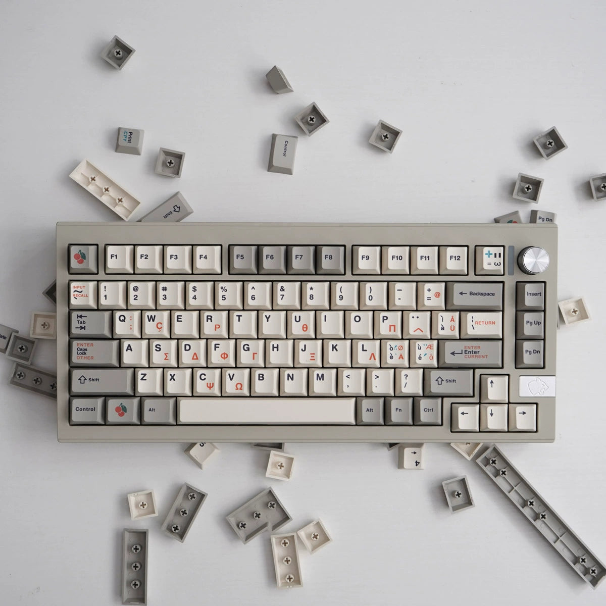 Vintage 9009 – 173-Key Doubleshot ABS ANSI/ISO Keycap Set
