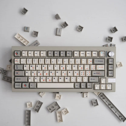 Vintage 9009 – 173-Key Doubleshot ABS ANSI/ISO Keycap Set