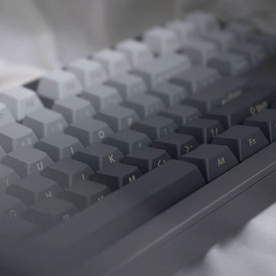 Gradient Side Engraved – 125-Key Cherry Profile ANSI Keycap Set