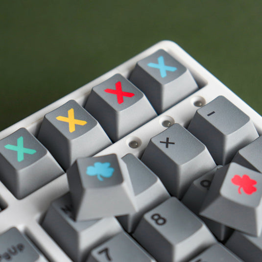 Dualshot 129-Key Cherry Profile ANSI/ISO Keycap Set