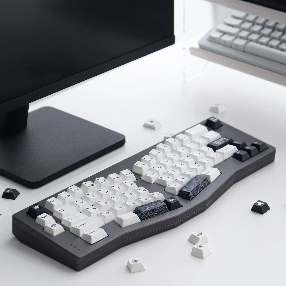 Kaminarimon Japanese – 152-Key Cherry Profile ANSI Keycap Set