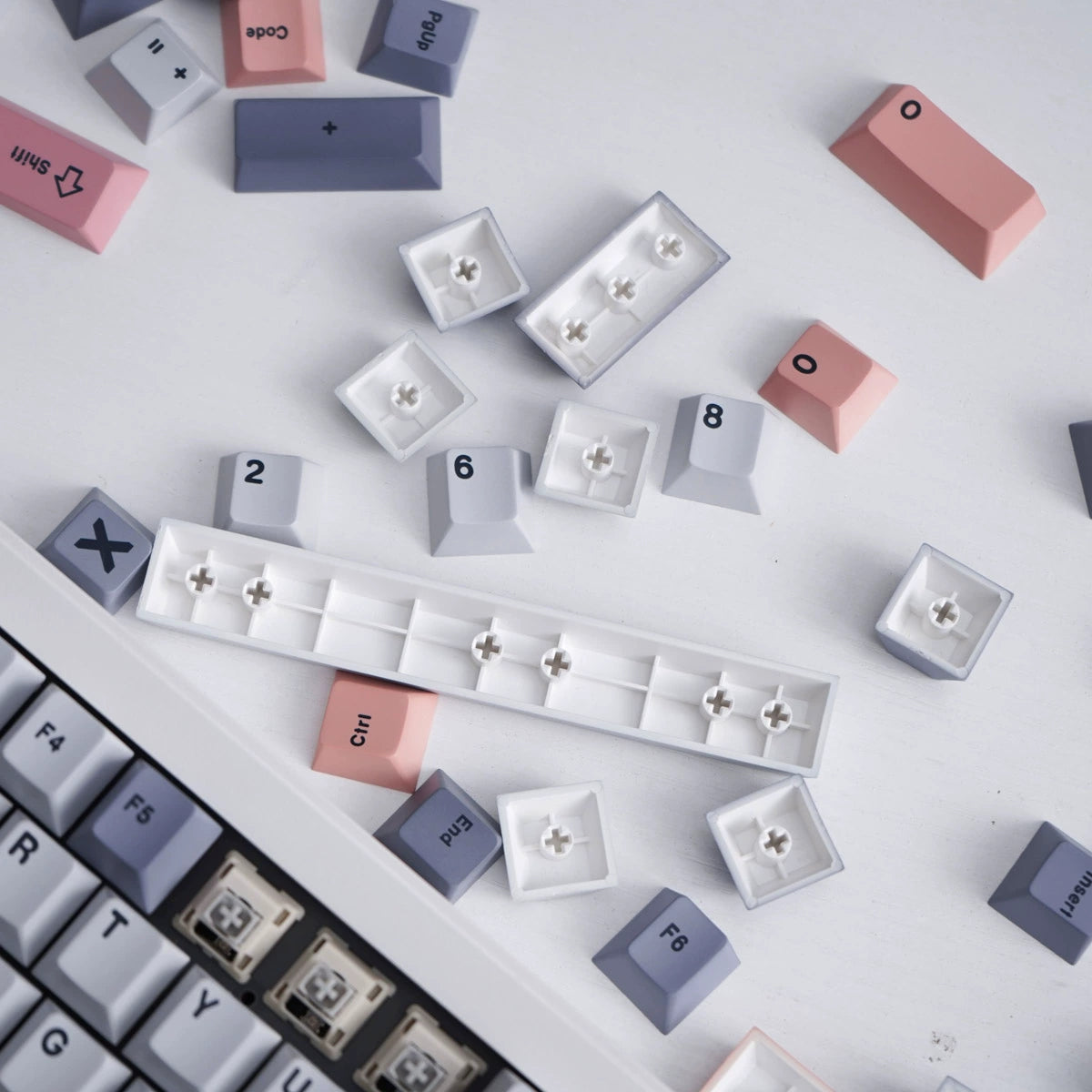 Akira – 153-Key Cherry Profile PBT ANSI/ISO Keycap Set