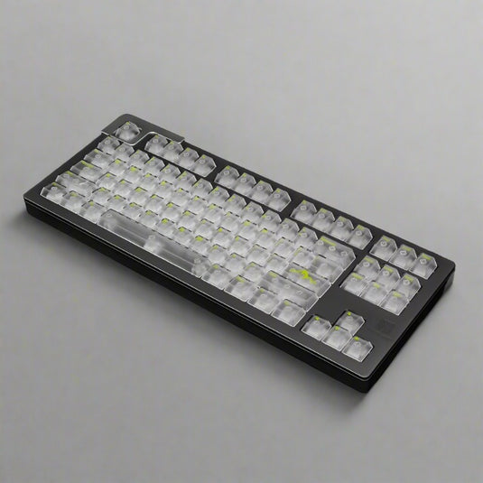Effie Glacier Keycaps White - 112 Cherry Height Keycap Set