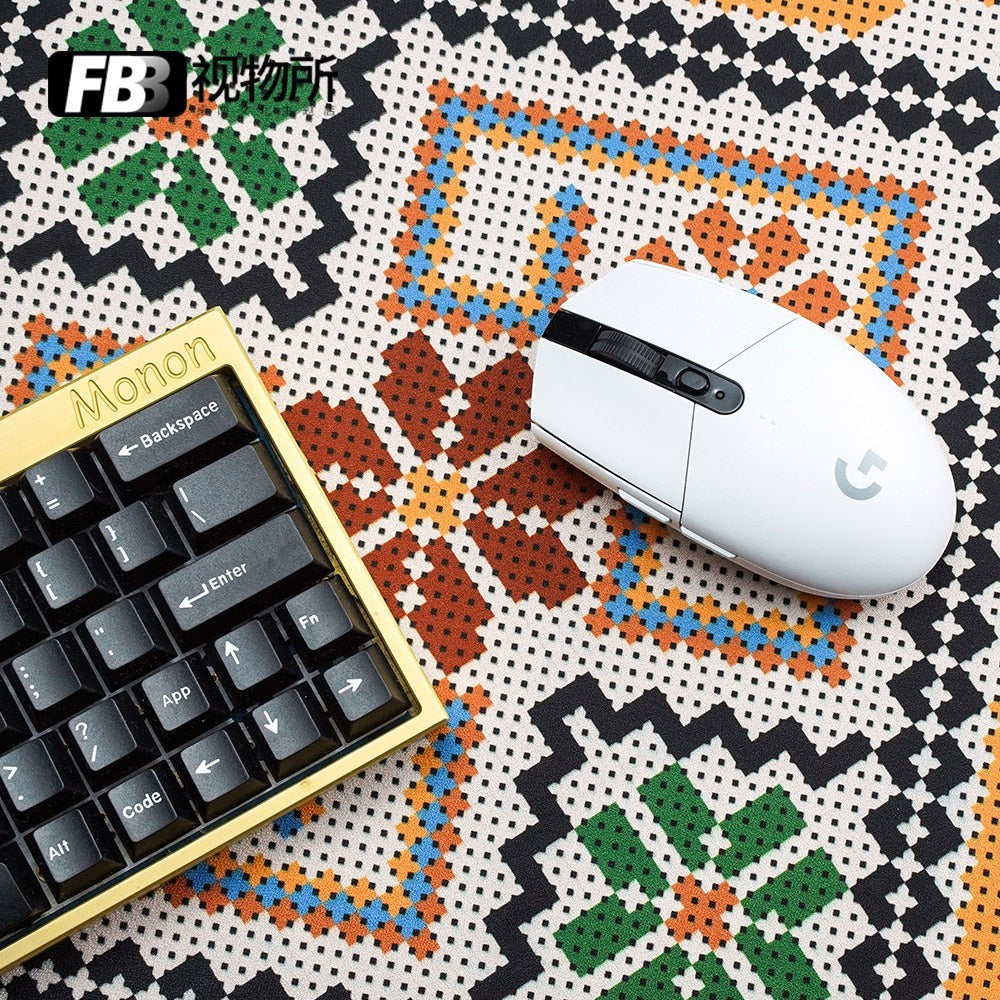 FBB Vision Ethnic Style Oversized Desk Mat