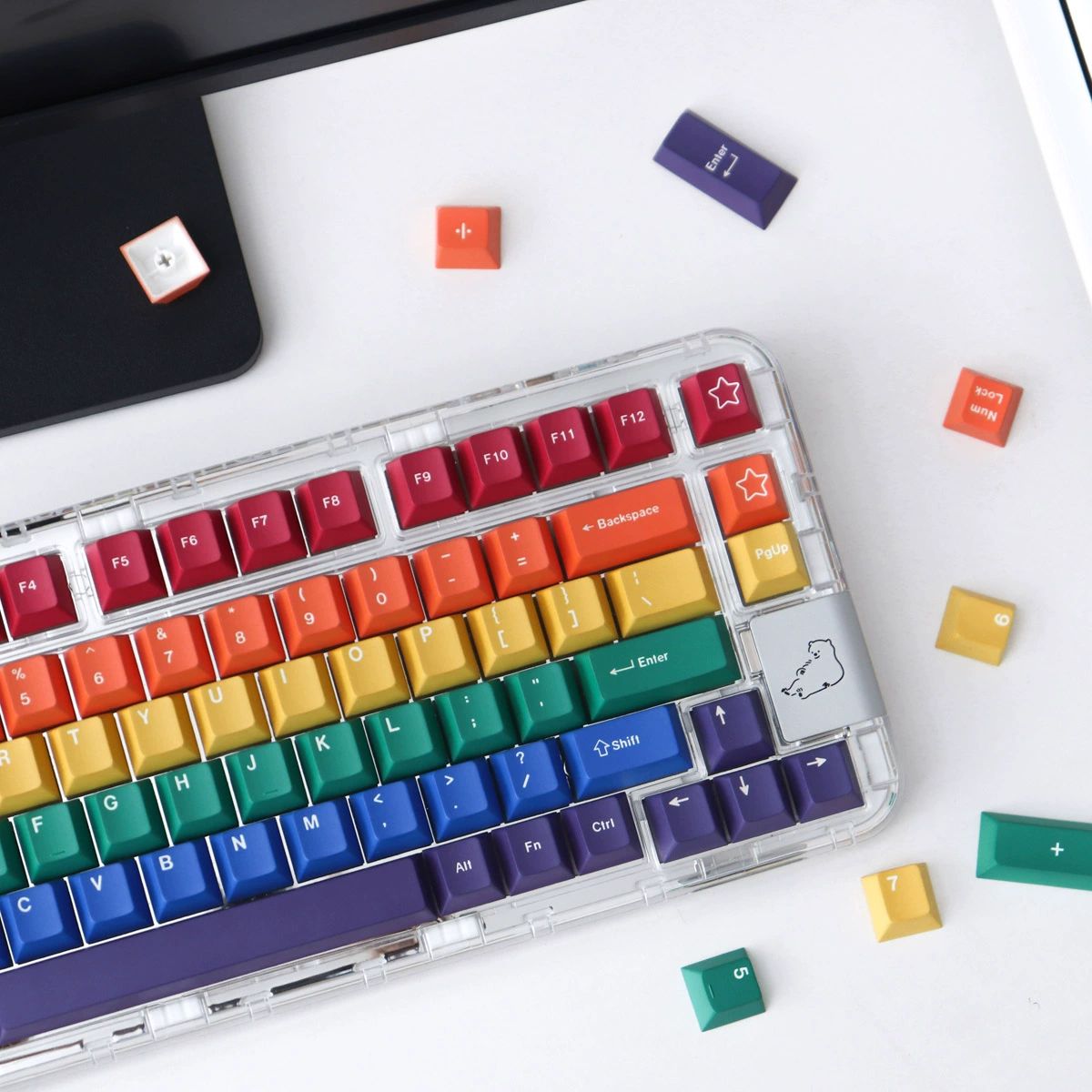 Pride – 129-Key Cherry Profile ANSI Keycap Set