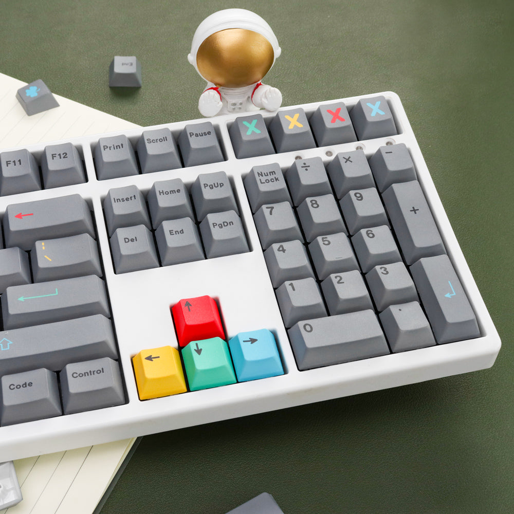 Dualshot 129-Key Cherry Profile ANSI/ISO Keycap Set