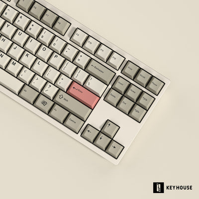 Keyhouse - Teclas PBT Retro de Sublimación de Tinte 9009