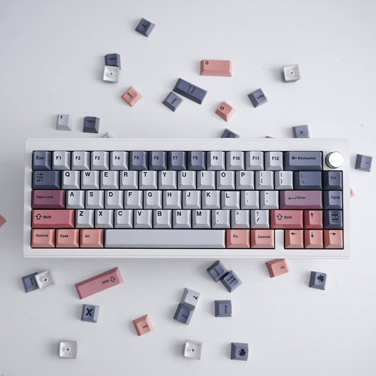 Akira – 153-Key Cherry Profile PBT ANSI/ISO Keycap Set