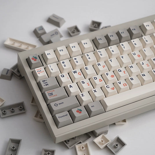 Vintage 9009 - 136 Keycap Set Cherry Profile For MX Switches