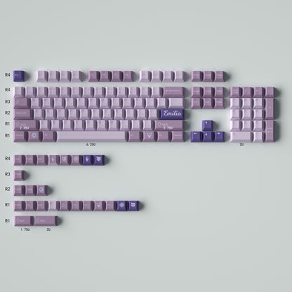 Frost Witch 129-Key Cherry Profile PBT ANSI/ISO Keycap Set