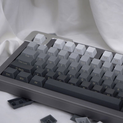Gradient Side Engraved – 125-Key Cherry Profile ANSI Keycap Set