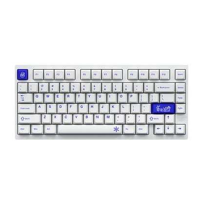 WEIKAV D75 (ensamblado): teclado mecánico QMK con 75 % de intercambio en caliente 