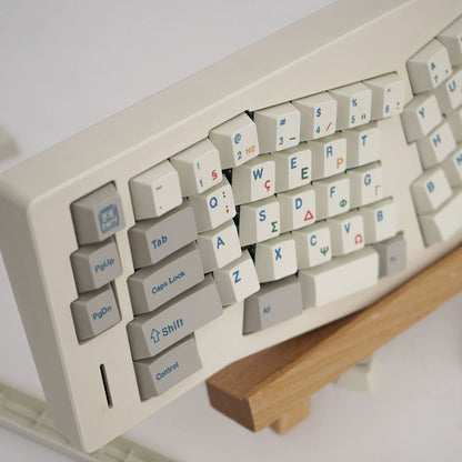 Vintage Greek 9009 – 136-Key Cherry Profile ANSI/ISO Keycap Set