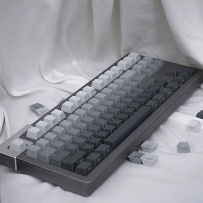 Gradient Side Engraved – 125-Key Cherry Profile ANSI Keycap Set