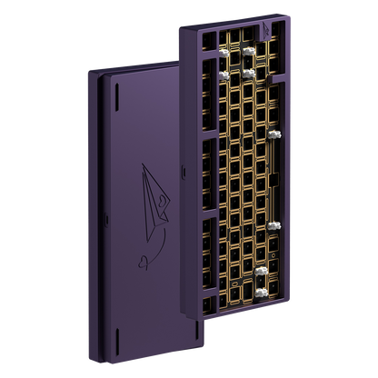 WEIKAV D75 (Barebone): Teclado mecánico QMK con 75 % de intercambio en caliente 