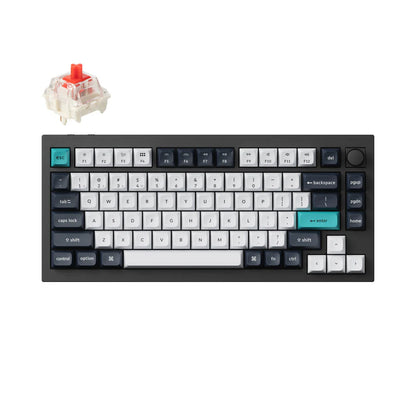 Teclado mecánico inalámbrico personalizado Keychron Q1 Max QMK/VIA 