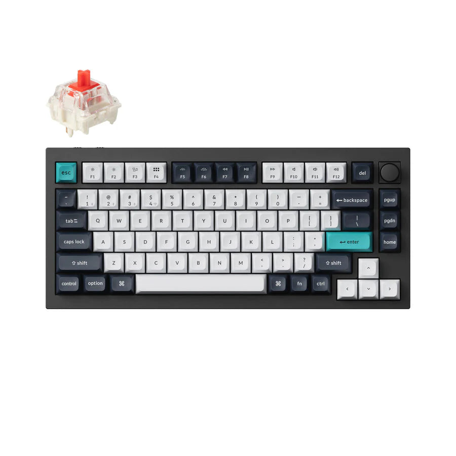 Teclado mecánico inalámbrico personalizado Keychron Q1 Max QMK/VIA 