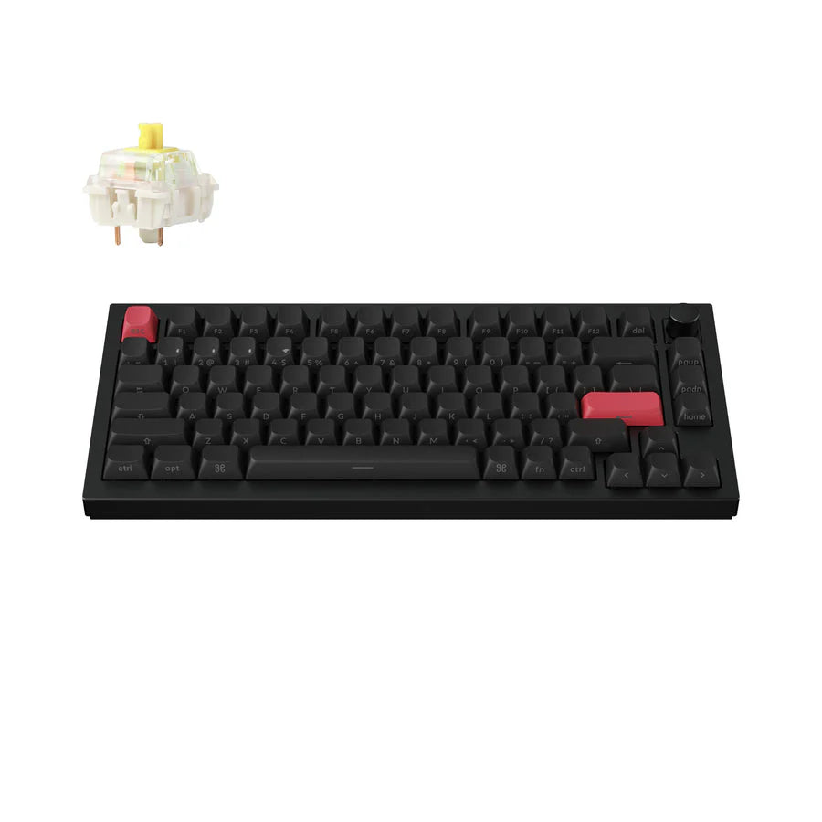 Teclado mecánico inalámbrico personalizado Keychron Q1 Max QMK/VIA 