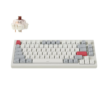 Teclado mecánico inalámbrico personalizado Keychron Q1 Max QMK/VIA 