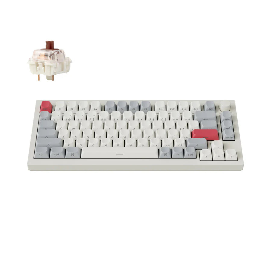Teclado mecánico inalámbrico personalizado Keychron Q1 Max QMK/VIA 