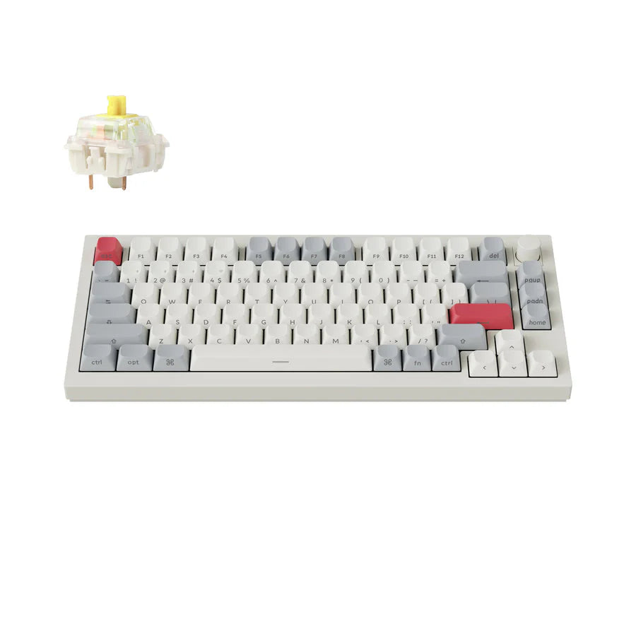 Teclado mecánico inalámbrico personalizado Keychron Q1 Max QMK/VIA 