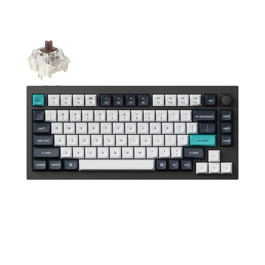 Teclado mecánico inalámbrico personalizado Keychron Q1 Max QMK/VIA 