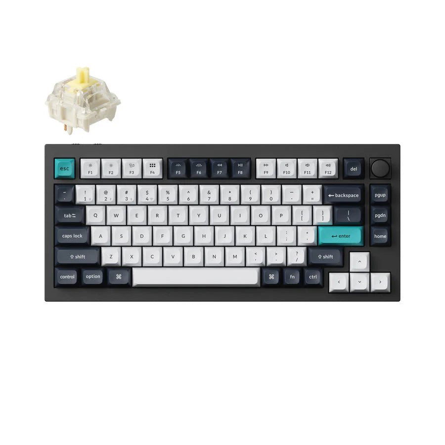 Teclado mecánico inalámbrico personalizado Keychron Q1 Max QMK/VIA 