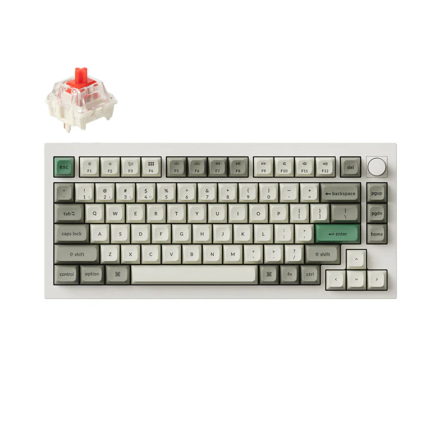 Teclado mecánico inalámbrico personalizado Keychron Q1 Max QMK/VIA 