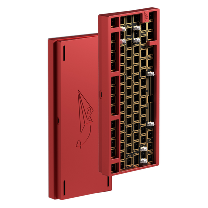 WEIKAV D75 (Barebone): Teclado mecánico QMK con 75 % de intercambio en caliente 