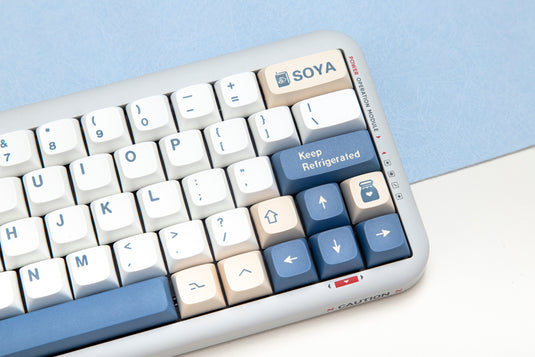 Soy Milk - 144 Keycap Set XDA Profile For MX Switches - Mechanical Keyboard DIY Custom Keyset