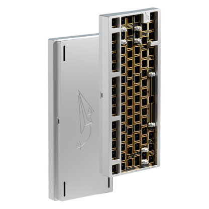 WEIKAV D75 (Barebone): Teclado mecánico QMK con 75 % de intercambio en caliente 