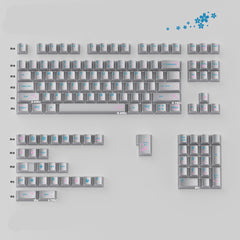 Spring Scenery Black/Silver - ISO/ANSI Keycap Set - Cherry Profile