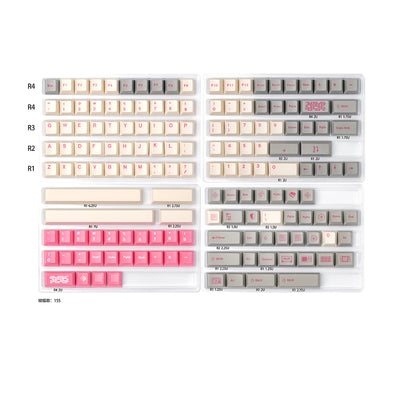 Retro Library - ANSI Keycap Set - Cherry Profile