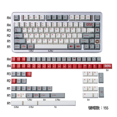 Retro Library - ANSI Keycap Set - Cherry Profile